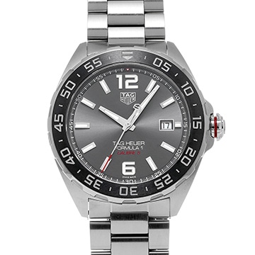 タグ ホイヤー フォーミュラ1 キャリバー5 WAZ2011.BA0842 グレー メンズ 時計 【中古】【wristwatch】