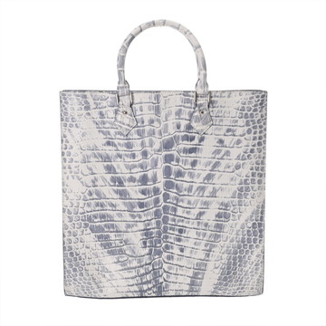 ルイ ヴィトン サックプラ ホワイト/グレー N99757 クロコダイル ユニセックス バッグ 【中古】【bag】