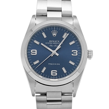 ロレックス エアキング 14000 ブルー メンズ 時計 【中古】【wristwatch】