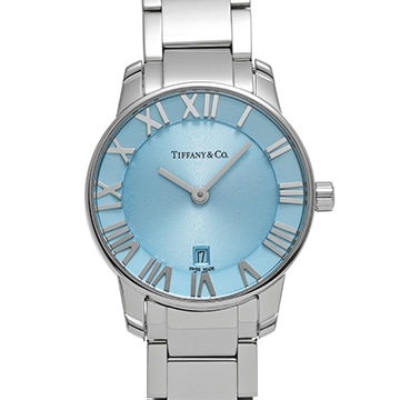 ティファニー アトラス 2ハンド 29mm 37447188 アイスブルー レディース 時計 【中古】【wristwatch】