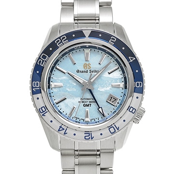 グランドセイコー スポーツコレクション メカニカル ハイビート36000 GMT キャリバー9S 25th SBGJ275G ブルー メンズ 時計 【中古】【wristwatch】