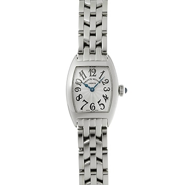 フランクミュラー トノウカーベックス プティ  2502QZ シルバー レディース 時計 【中古】【wristwatch】