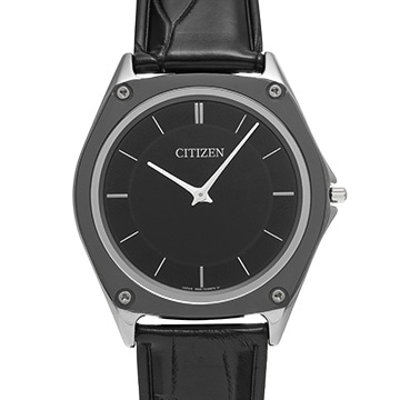 シチズン エコ・ドライブ ワン AR5044-03E ブラック メンズ 時計 【中古】【wristwatch】