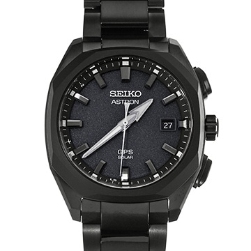 セイコー アストロン SBXD009 ブラック メンズ 時計 【中古】【wristwatch】