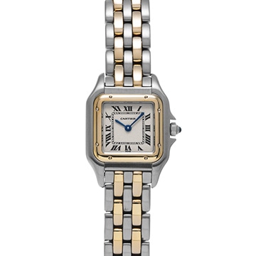 カルティエ パンテール SM 1057917 シルバー レディース 時計 【中古】【wristwatch】