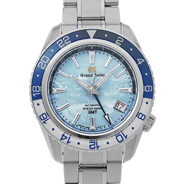 グランドセイコー スポーツコレクション メカニカル ハイビート36000 GMT キャリバー9S 25th SBGJ275 ブルー メンズ 時計 【中古】【wristwatch】
