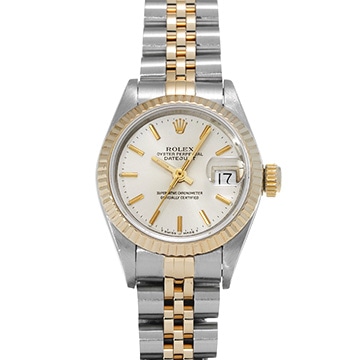 ロレックス デイトジャスト 69173 シルバー レディース 時計 【中古】【wristwatch】