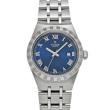 チューダー / チュードル ロイヤル デイト 28300 ブルー レディース 時計 【中古】【wristwatch】