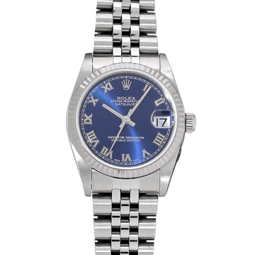 ロレックス デイトジャスト 78274 ブルー ユニセックス 時計 【中古】【wristwatch】