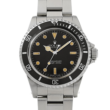 ロレックス サブマリーナ 5513 ブラック メンズ 時計 【中古】【wristwatch】