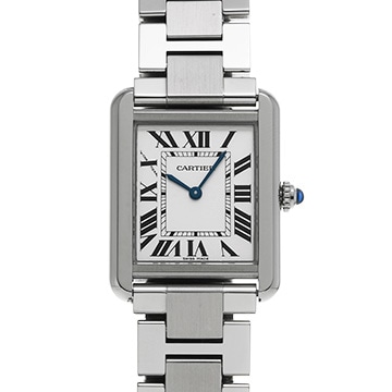 カルティエ タンク ソロ SM W5200013 シルバー レディース 時計 【中古】【wristwatch】