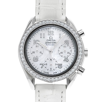 オメガ スピードマスター リデュースド 3815.70.36 ホワイトシェル メンズ 時計 【中古】【wristwatch】