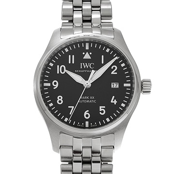 IWC パイロットウォッチ マーク XX IW328202 ブラック メンズ 時計 【中古】【wristwatch】