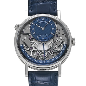 ブレゲ トラディション レトログラード デイト 7597BB/GY/9WU スケルトン メンズ 時計 【中古】【wristwatch】