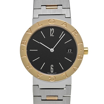 ブルガリ ブルガリブルガリ BB33SG ブラック ユニセックス 時計 【中古】【wristwatch】