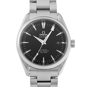 オメガ シーマスター アクアテラ コーアクシャル クロノメーター 2503.50 ブラック メンズ 時計 【中古】【wristwatch】