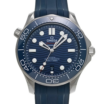 オメガ シーマスター ダイバー300 コーアクシャル マスタークロノメーター 210.32.42.20.03.001 ブルー メンズ 時計 【中古】【wristwatch】