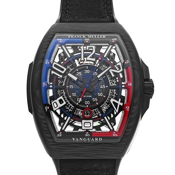 フランクミュラー ヴァンガード トミヤ リミテッド V45SCDTSQTRCGTJ スケルトン メンズ 時計 【中古】【wristwatch】
