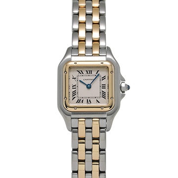 カルティエ パンテール SM W25029B6 シルバー レディース 時計 【中古】【wristwatch】