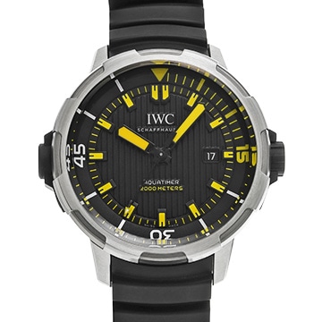 IWC アクアタイマー オートマティック 2000 IW358001 ブラック メンズ 時計 【中古】【wristwatch】