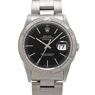 ロレックス デイトジャスト サンダーバード 16264 ブラック メンズ 時計 【中古】【wristwatch】