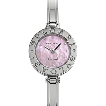 ブルガリ ビーゼロワン BZ22S ピンクシェル レディース 時計 【中古】【wristwatch】