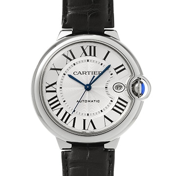 カルティエ バロンブルー ドゥ カルティエ 40mm WSBB0039 シルバー メンズ 時計 【中古】【wristwatch】
