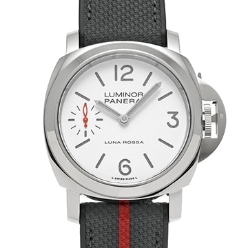 パネライ ルミノール ルナロッサ リミテッドエディション PAM01342 ホワイト メンズ 時計 【中古】【wristwatch】