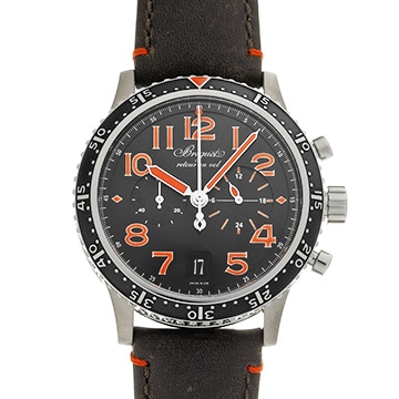 ブレゲ トランスアトランティック タイプXXI 3815TI/HO/3ZU スレートグレー メンズ 時計 【中古】【wristwatch】