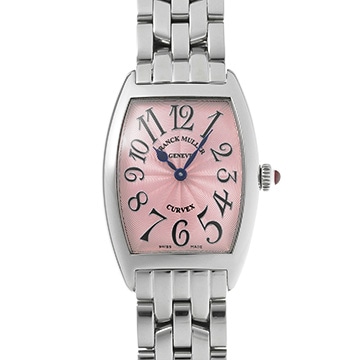 フランクミュラー トノウカーベックス 1752QZ ピンク レディース 時計 【中古】【wristwatch】
