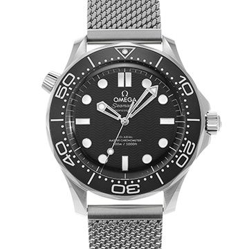オメガ シーマスター ダイバー300 コーアクシャル マスタークロノメーター 210.30.42.20.01.010 ブラック メンズ 時計 【中古】【wristwatch】