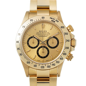 ロレックス コスモグラフ デイトナ 16528G ブラック/ダイヤモンド メンズ 時計 【中古】【wristwatch】