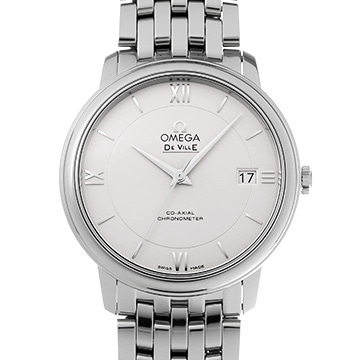 オメガ デ・ヴィル プレステージ コーアクシャル 424.10.37.20.02.001 シルバー メンズ 時計 【新品】【wristwatch】