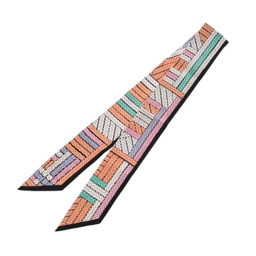 エルメス ツイリー TRESSES H マルチカラー シルク100％ レディース 【中古】【other】