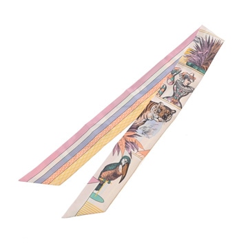 エルメス ツイリー GRAND THEATRE NOUVEAU マルチカラー シルク100％ レディース 【中古】【other】