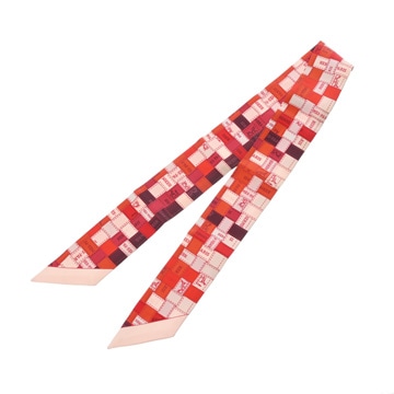 エルメス ツイリー BOLDUC AU CARRE マルチカラー シルク100％ レディース 【中古】【other】