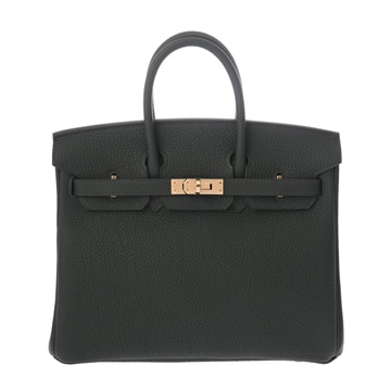 エルメス バーキン 25 ヴェールマングローブ トゴ レディース バッグ 【未使用】【bag】