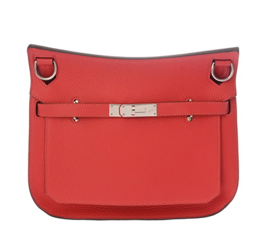 エルメス ジプシエール 28 ルージュピヴォワンヌ トリヨンクレマンス レディース バッグ 【中古】【bag】