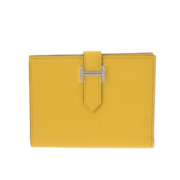 エルメス ベアン コンパクト サン ヴォーエプソン レディース 財布 【未使用】【purse】