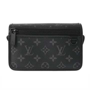 ルイ ヴィトン モノグラムエクリプス モンスリ ウェアラブルウォレット  ブラック/グレー M12599 モノグラムキャンバス メンズ バッグ 【中古】【bag】