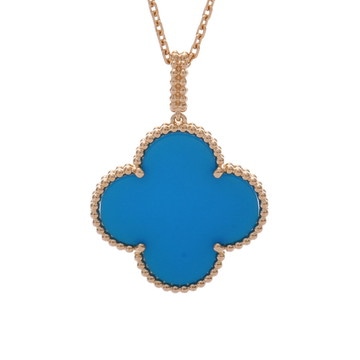 ヴァン クリーフ&アーペル マジックアルハンブラ ネックレス ゴールド VCARP6LA00 K18イエローゴールド YG レディース ジュエリー 【中古】【jewelry】