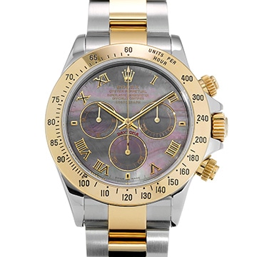 ロレックス コスモグラフ デイトナ 116523NR ブラックシェル メンズ 時計 【中古】【wristwatch】