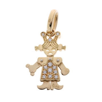 ポメラート クィーン ペンダントトップ ゴールド K18イエローゴールド YG レディース ジュエリー 【中古】【jewelry】