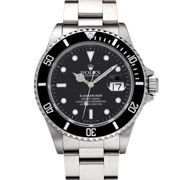 ロレックス サブマリーナ デイト 16610 ブラック メンズ 時計 【中古】【wristwatch】