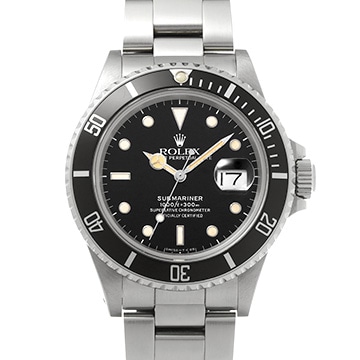 ロレックス サブマリーナ デイト 16800 ブラック メンズ 時計 【中古】【wristwatch】