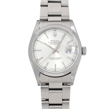 ロレックス デイトジャスト 16200 シルバー メンズ 時計 【中古】【wristwatch】