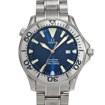 オメガ シーマスター プロフェッショナル 300 2265.80 ブルー メンズ 時計 【中古】【wristwatch】