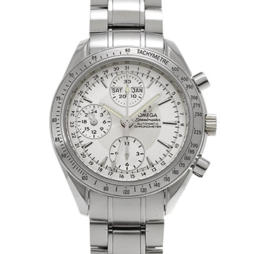 オメガ スピードマスター デイト 3221.30 シルバー メンズ 時計 【中古】【wristwatch】
