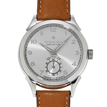 ペキニエ リュー ロワイヤル アン フォンクション ハンドワインディング 9080433CG シルバー メンズ 時計 【中古】【wristwatch】