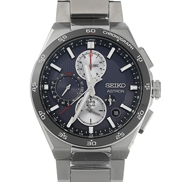 セイコー アストロン ネクスター SBXC151 ブラック/シルバー メンズ 時計 【中古】【wristwatch】